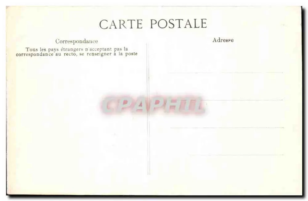 Cheia do rio Sena — Paris, Boulevard Saint-Germain, 28 de janeiro de 1910 — Editor C.P.D. - Verso