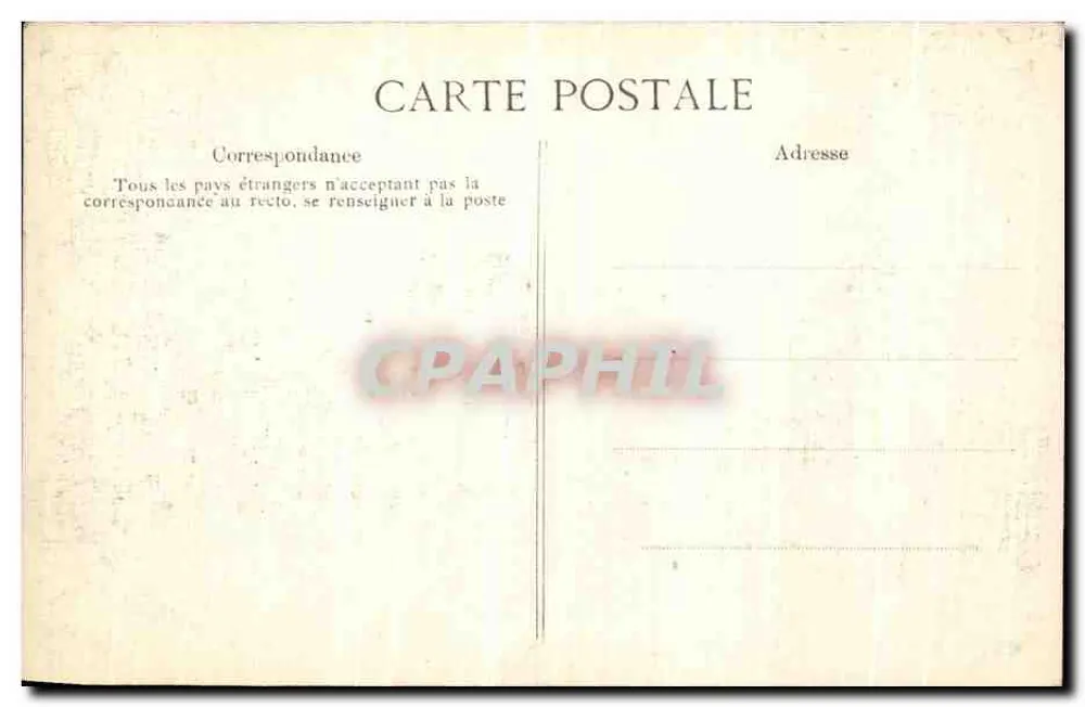 Überschwemmung der Seine — Paris — Eingang zur Rue de Lyon — Verlag EID - Rückseite