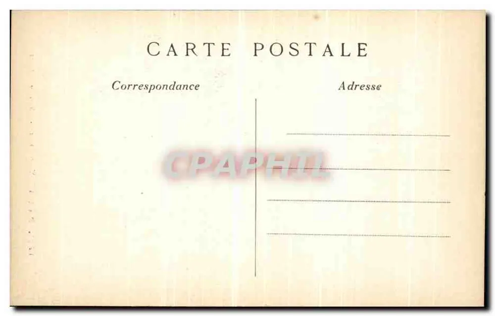 Paris - Notre-Dame - Chimère — Bilhete postal antigo n°1721 - Verso