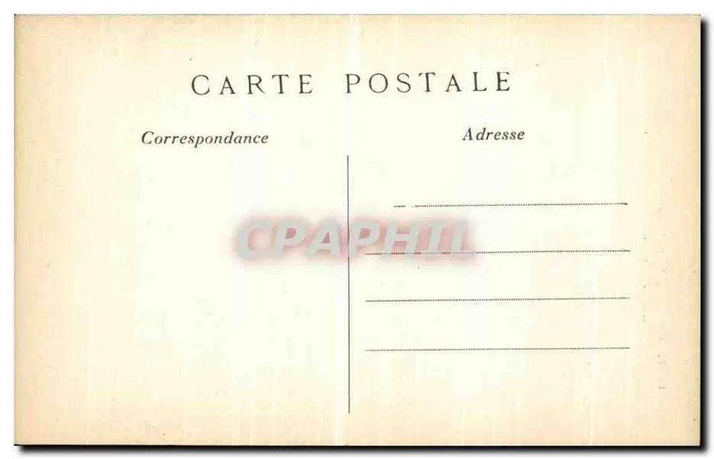 Paris - Notre-Dame — Chimère — Bilhete postal antigo n°1717 - Verso