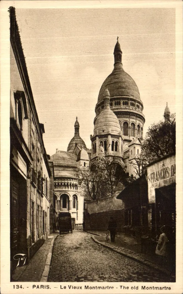 Paris — Der alte Montmartre — Verleger Tuy, Nr. 134 - Vorderseite