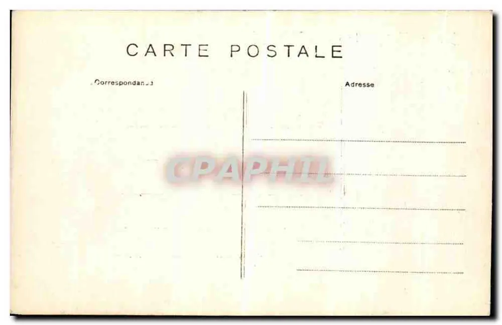 Dettaglio scolpito di grifoni e vaso — A. Vincent, 4 Rue des Beaux-Arts — Paris - Verso