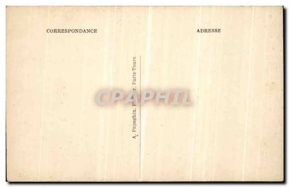 Paris - Die Sainte Chapelle — Palast der Gerechtigkeit — A.P. 276 - Rückseite