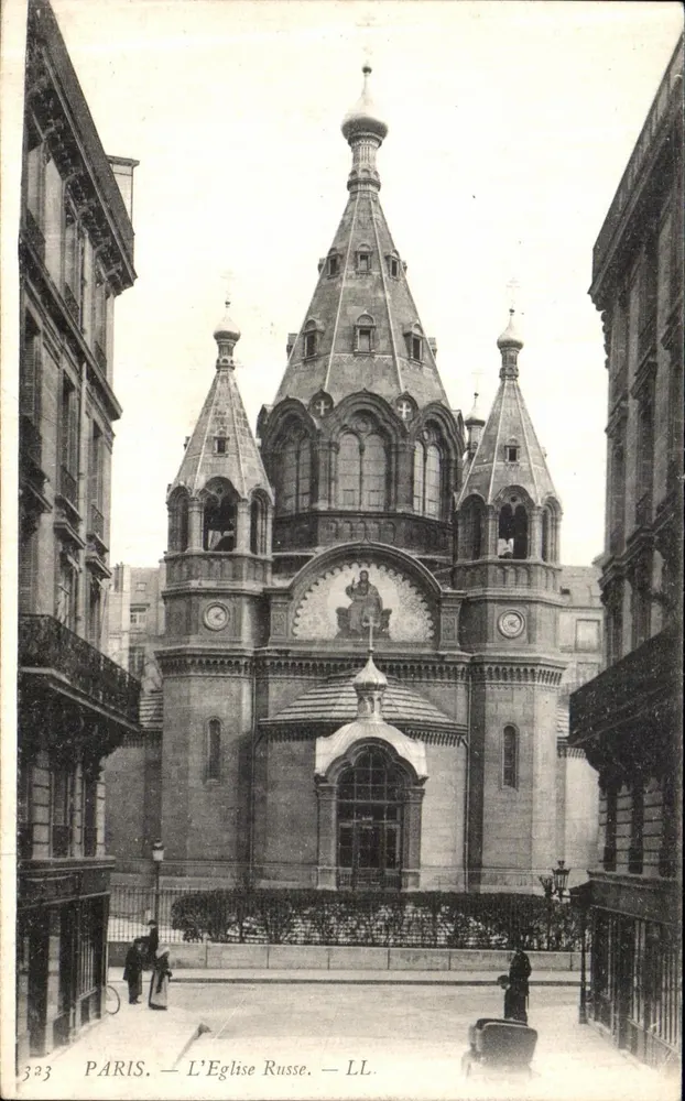 Paris — A Igreja Russa — LL. n°323 - Frente