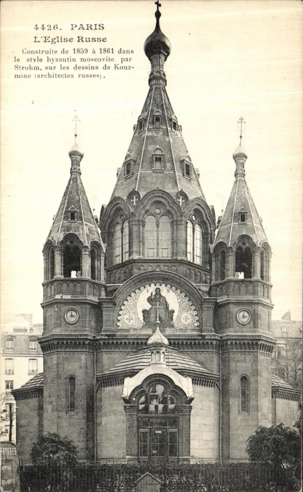 De Russische Kerk — Parijs — n° 4426 - Voorkant