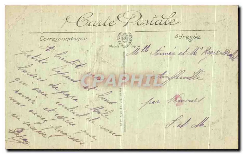 Chalons-sur-Marne — La Statue de Carnot — LL. — Éditeur LL. — N° 100 - Verso