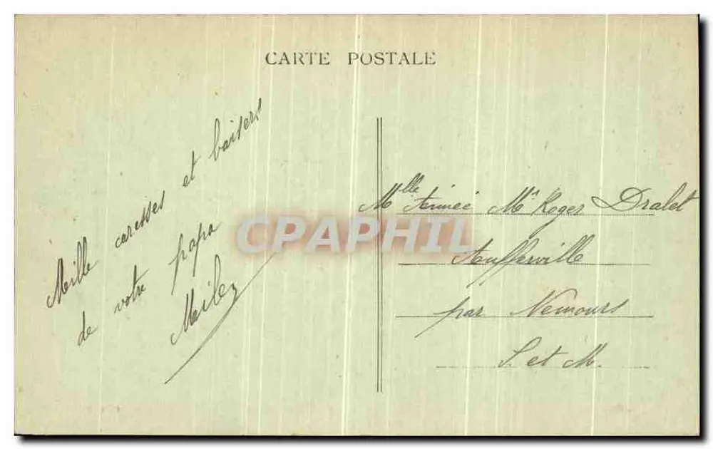 Chalons-sur-Marne — Der Garten und seine Promenaden — Thellier, Verlag, Reims - Rückseite
