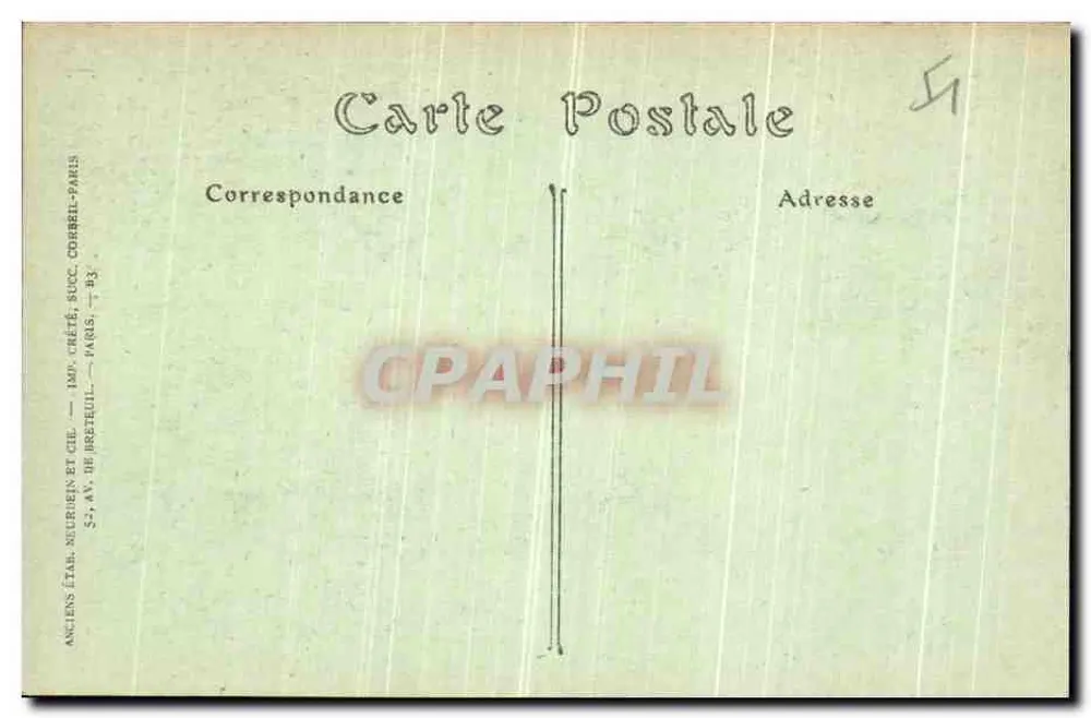 Chalons-sur-Marne — Kirche Notre-Dame, der Portal — JND Phot. - Rückseite