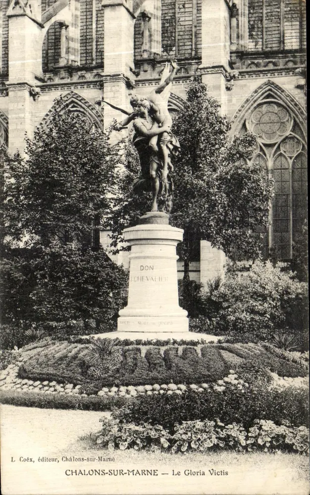 Châlons-sur-Marne — O Gloria Victis — L. Coëx, editor - Frente