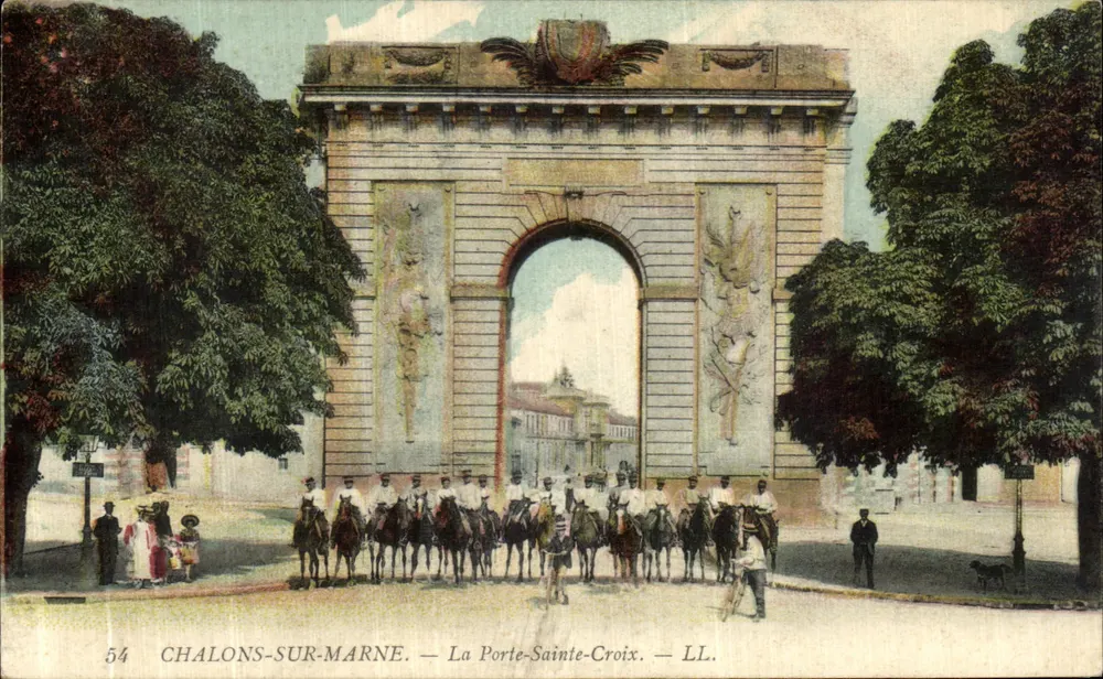 Chalons-sur-Marne — La Porte-Sainte-Croix — LL. - Vorderseite