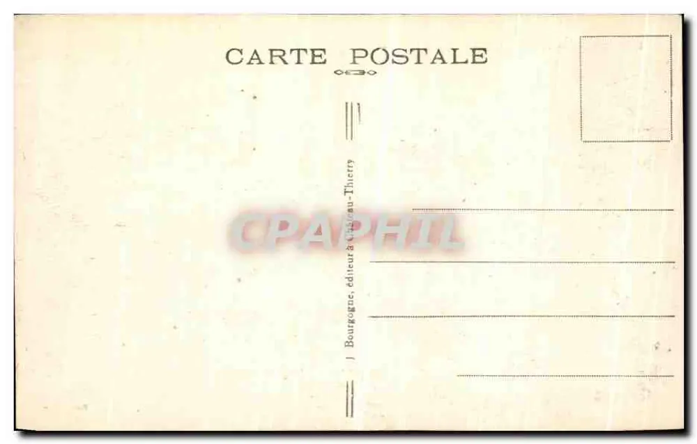 Chalons-sur-Marne — Das Rathaus — Edits J. B. - Rückseite