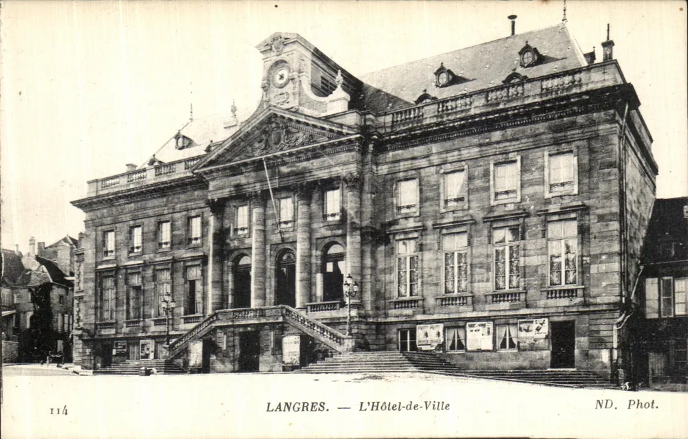 Langres — Het Stadhuis — ND. Fotograaf n° 114 - Voorkant