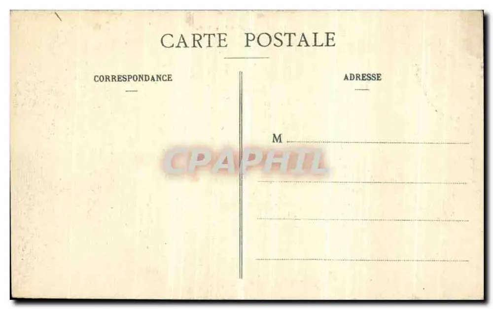Langres - Hotel de Ville — C. Martin, Magasins Réunis, Langres - Verso