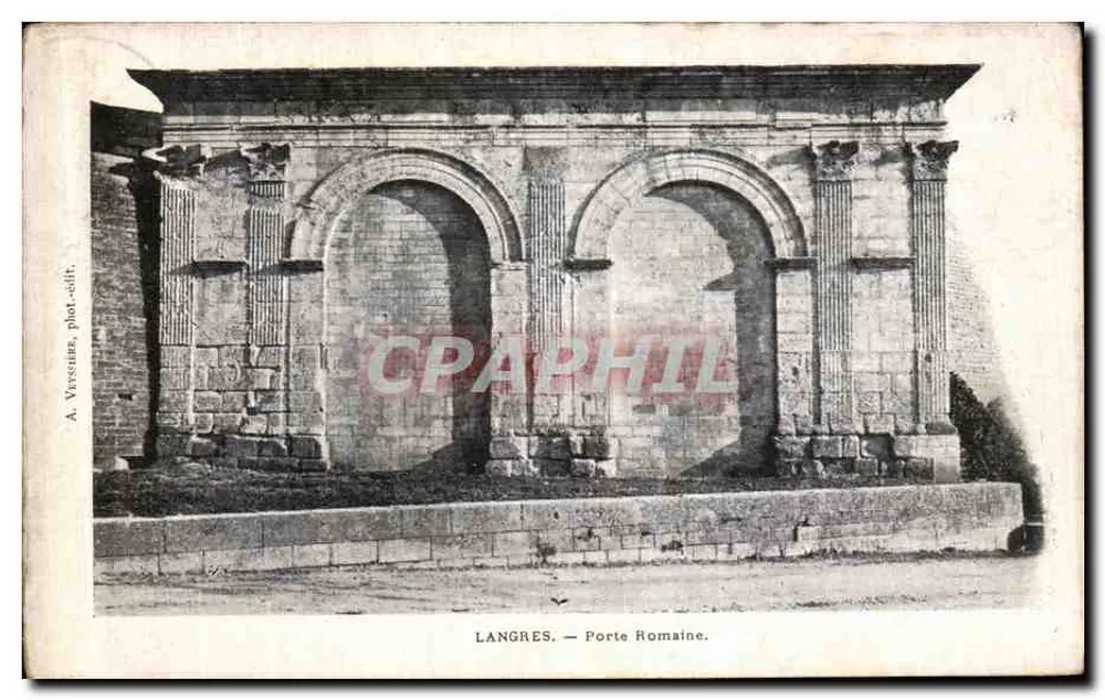 Langres — Porta Romana — A. Verssibre, fot.-coll. - Frente