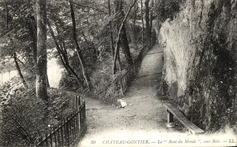 Château-Gontier — Der "Ende der Welt", unter Holz — LL. — n° 50 - Vorderseite