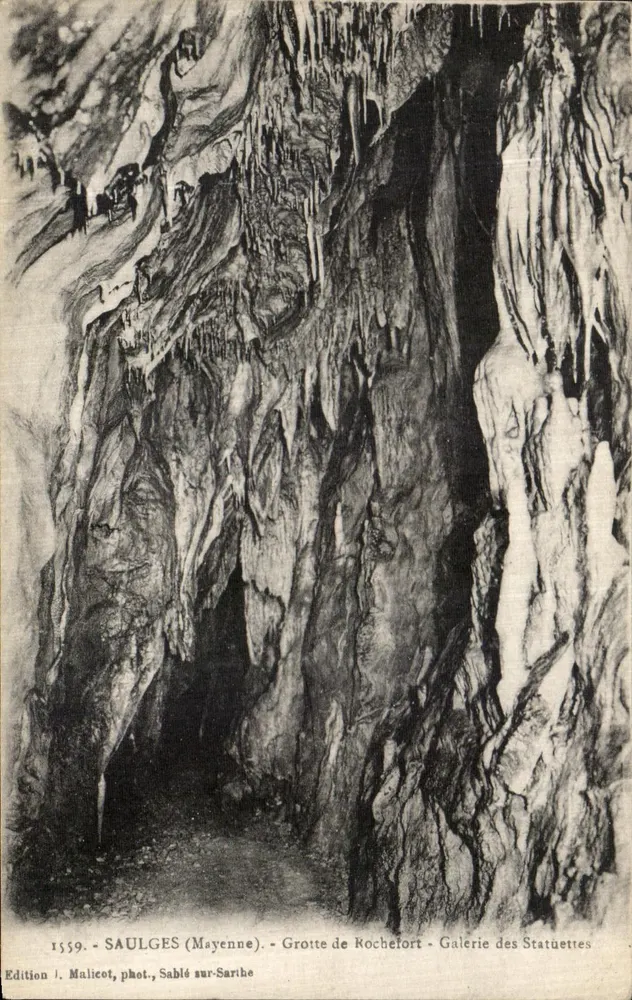 Rochefort-Höhle — Galerie der Statuetten — Saulges (Mayenne) - Vorderseite