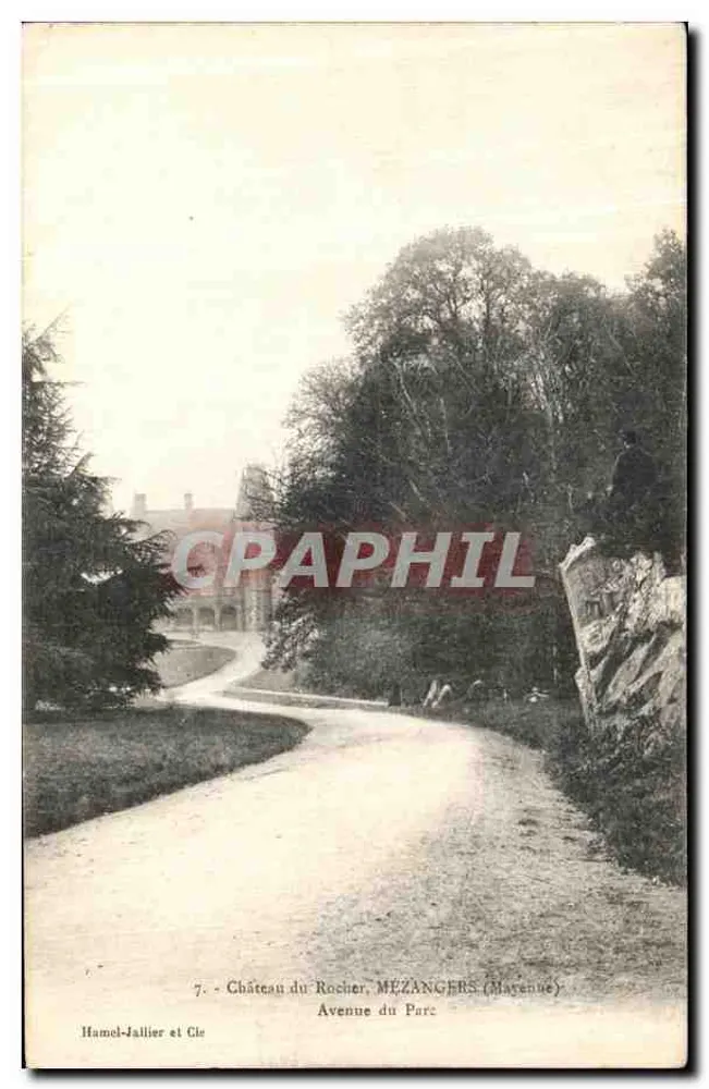 Schloss du Rocher — Mezangères (Marenne) — Hamel-Jallier et Cie, n°7 - Vorderseite