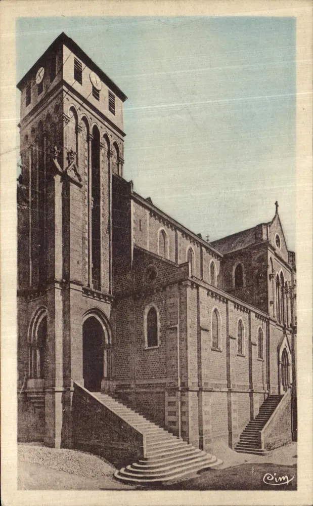 Chailland (Mayenne) — Igreja (Arch. Hawke) — Cim - Frente