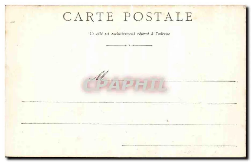 Mayenne — Ansicht des Alten Schlosses und der Kirche Notre-Dame — Graphiti - Rückseite