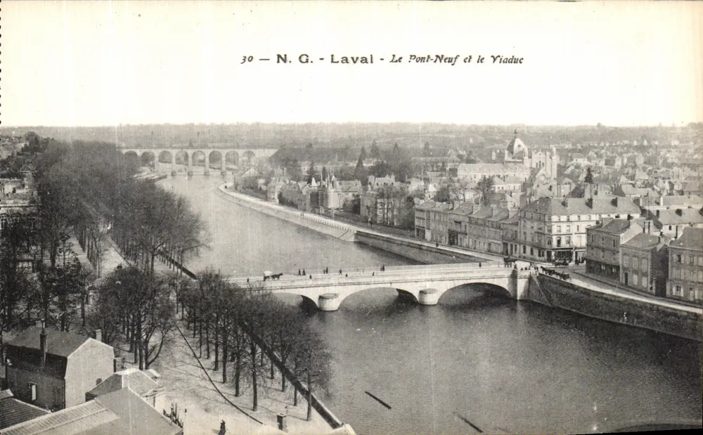 Laval - O Pont-Neuf e o Viaduc — N.G. — n°30 - Frente