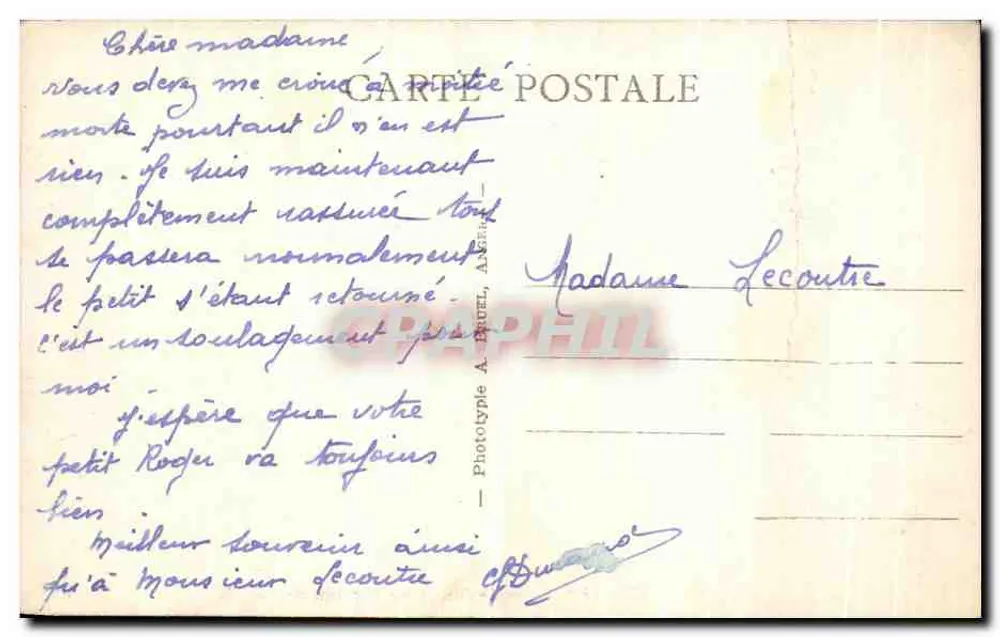 Laval — Le Square des Promenades — A. B. - Verso