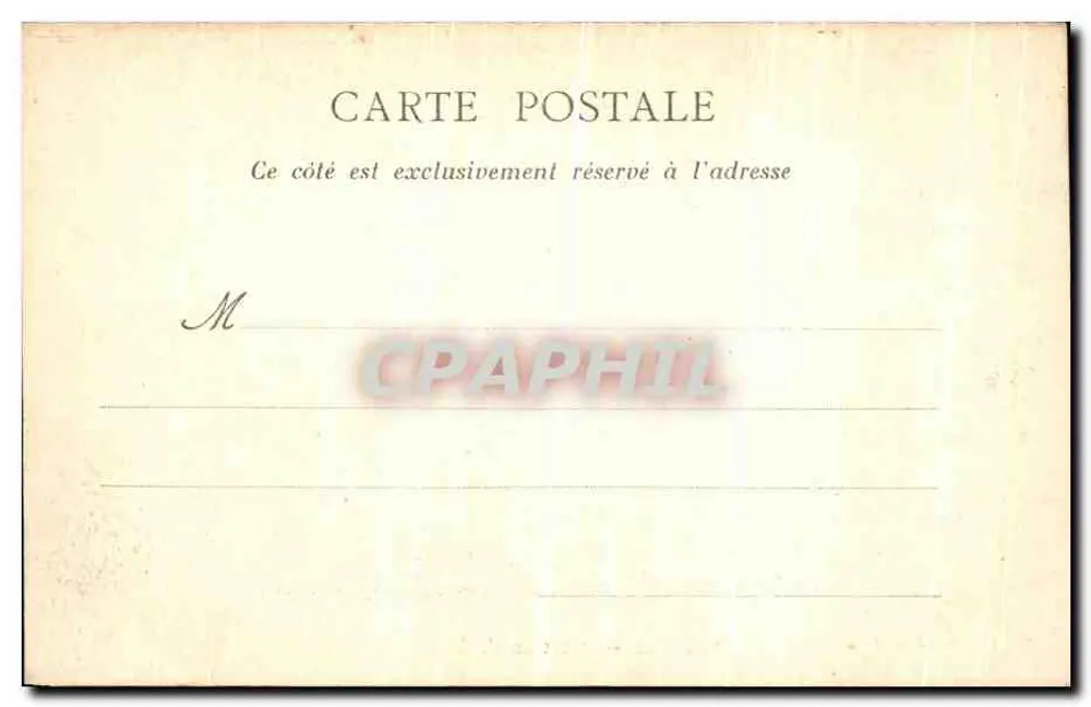 Laval — Castelo de Montigné — Coleção B. D., Laval - Verso