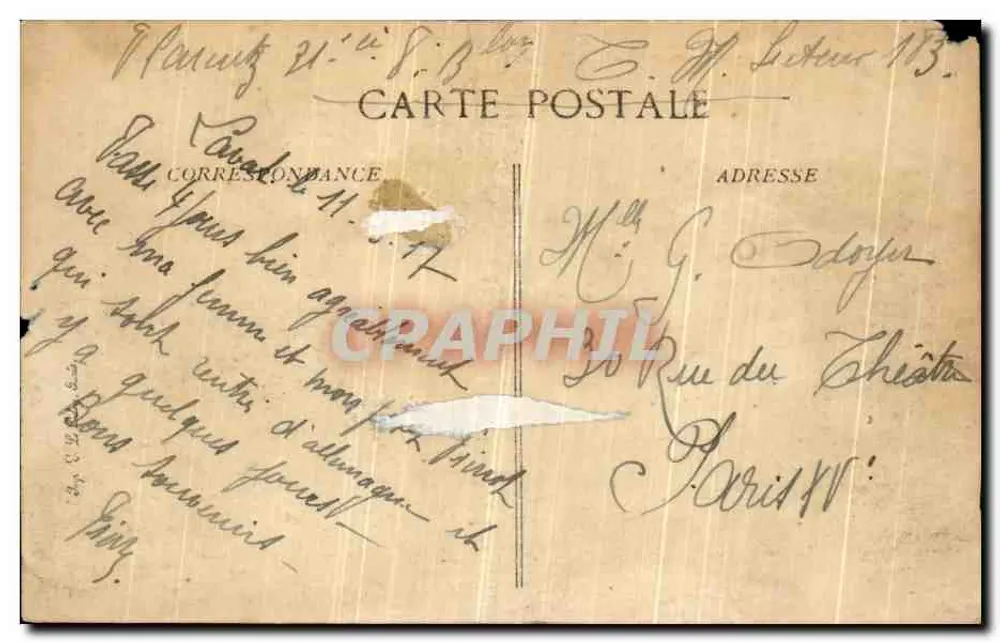 Laval — Ancien Séminaire — Éditeur Lebohlt - Verso