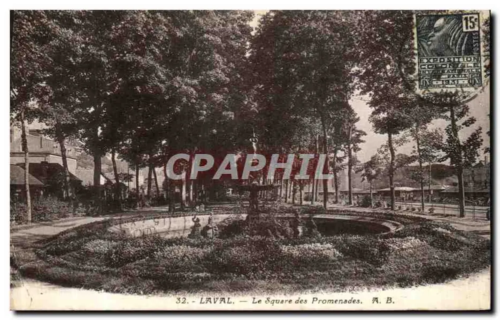 Laval — Plac Promenad — A. B. - Awers