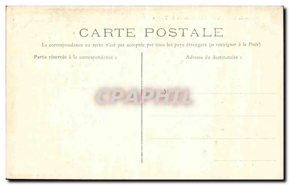Arredores de LAVAL — Mosteiro da Trappe — Coleção A. e P. - Verso