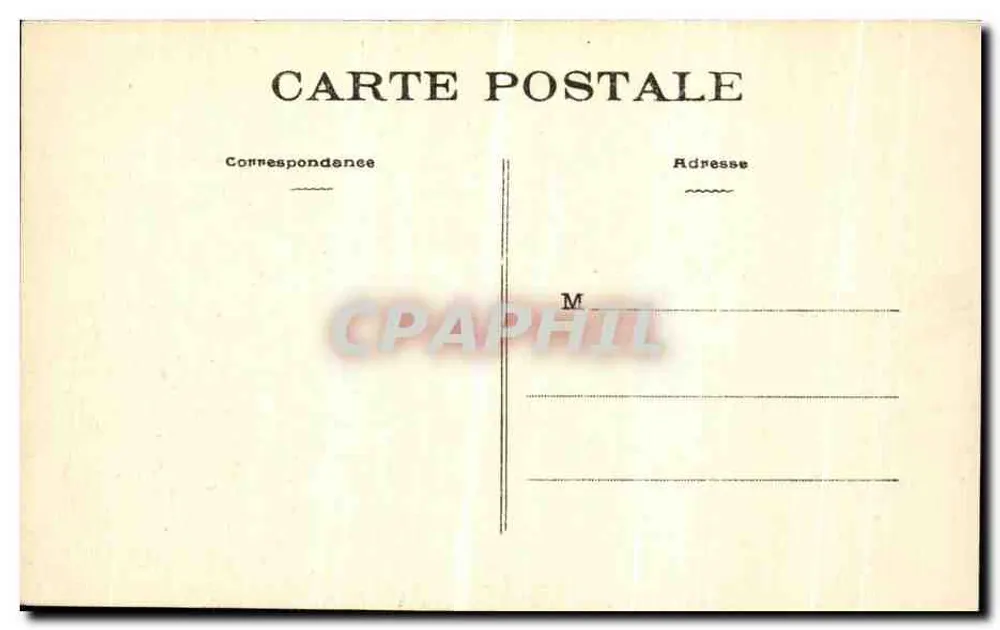 Lavaulx — Velho Castelo — editor Hameau (1900-1910) - Verso