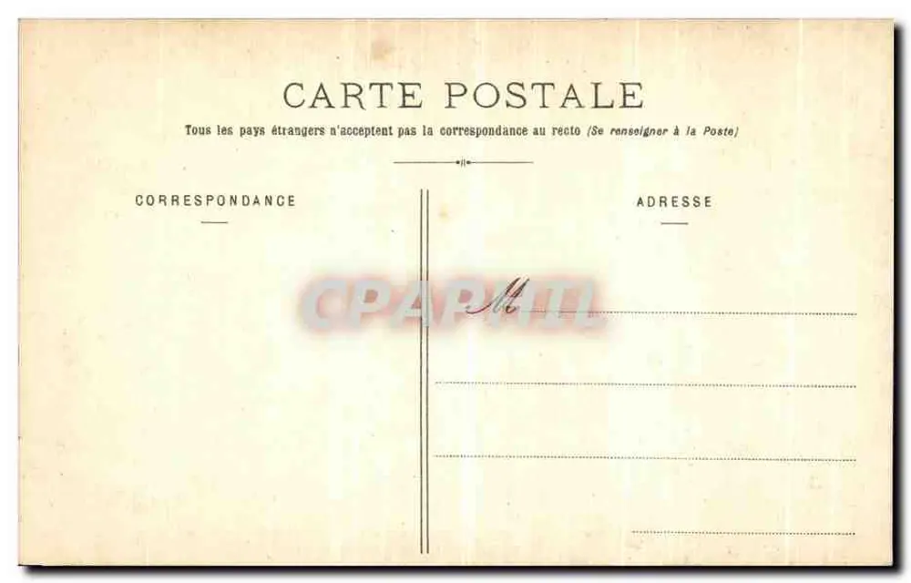 NANCY - Place de la Carrière, Ansicht von der Arc de Triomphe — Maison des Magasins Réunis, Verlag Nancy - Rückseite