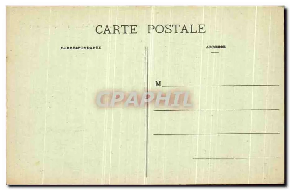 NANCY - Place Carrière - Le Palais du Gouvernement — éditeur NANCY, n° 53 - Verso