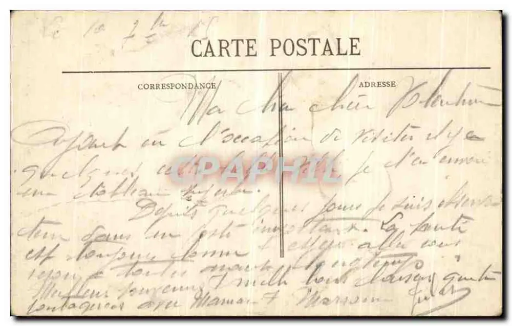 NANCY — Túmulo de René II (Capela Ducal) — Imprimeries Réunies de Nancy, n° 182 - Verso