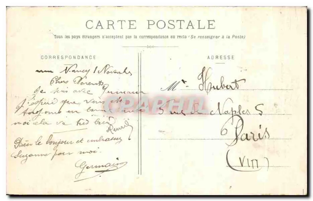 Fonte da Place Stanislas — Nancy — editor Ciar - Verso