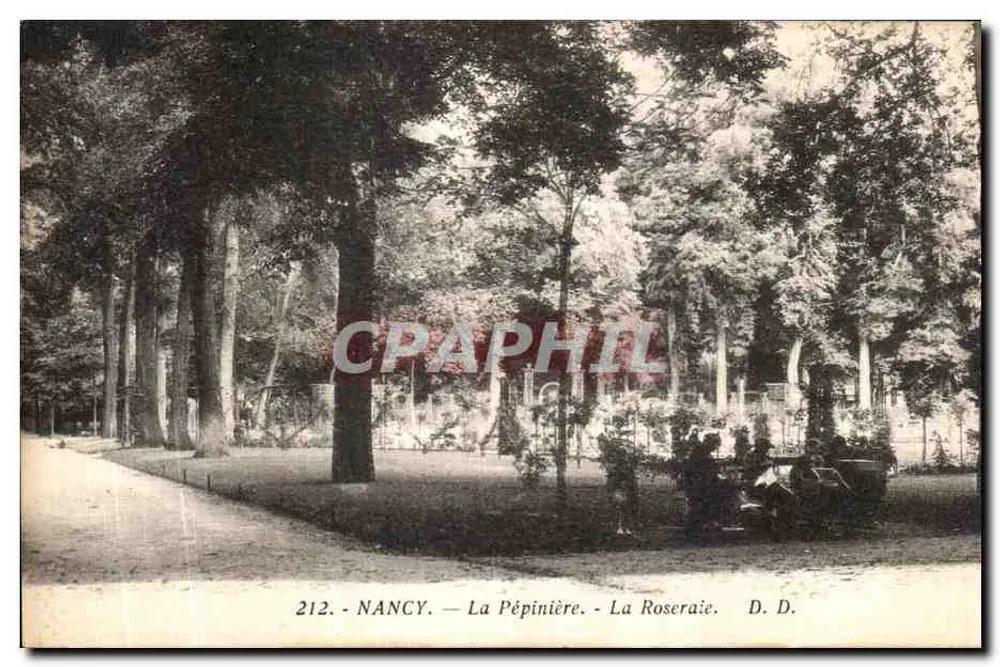 NANCY — La Pépinière - La Roseraie — D. D. - Voorkant