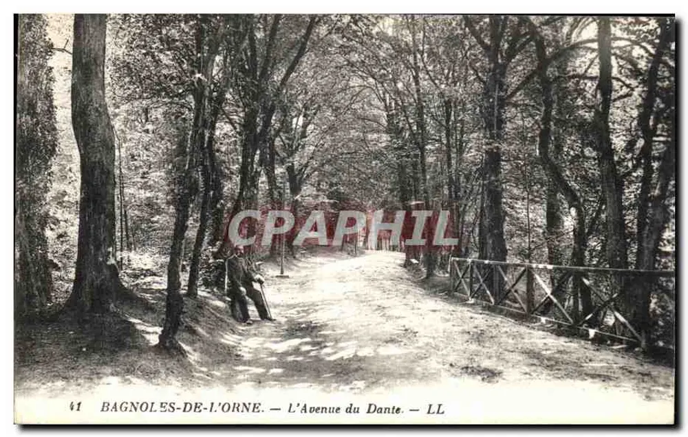 Bagnolles-de-l'Orne — Die Avenue du Dante — LL - Vorderseite