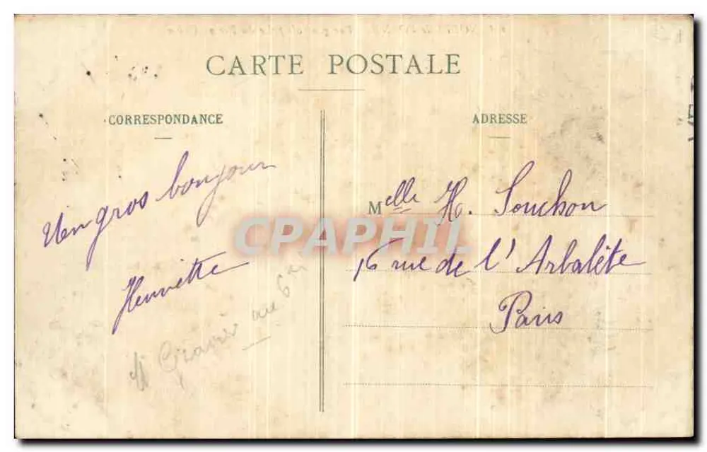 Bagnoles-de-l'Orne — Allgemeiner Blick von Roc au Chien — E. Pasquis, Laigé - Rückseite