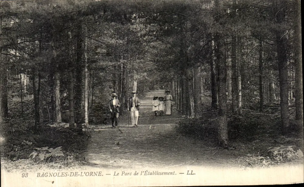 Bagnoles-de-l'Orne — Der Park des Establishments — LL. — n°93 - Vorderseite