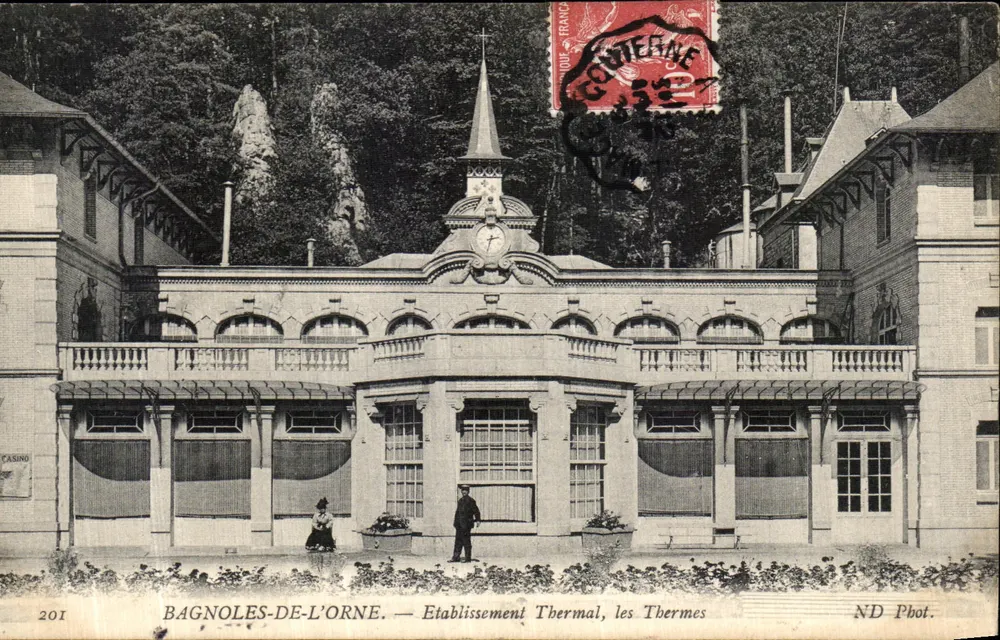 Bagnoles-de-l'Orne — Thermalbad, die Thermalbäder — ND Pbot. - Vorderseite