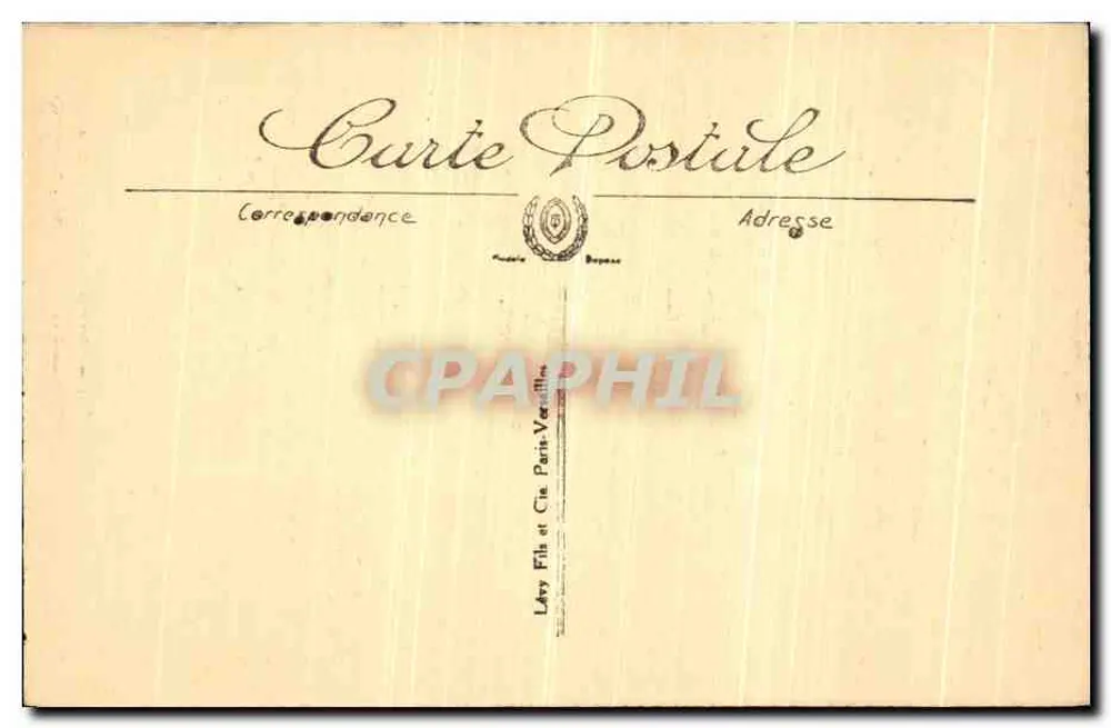 Bagnolles-de-l'Orne - Le Roc au Chien und Panorama — Verlag Lévy Fils et Cie, Paris-Versailles, Nr. 194 - Rückseite