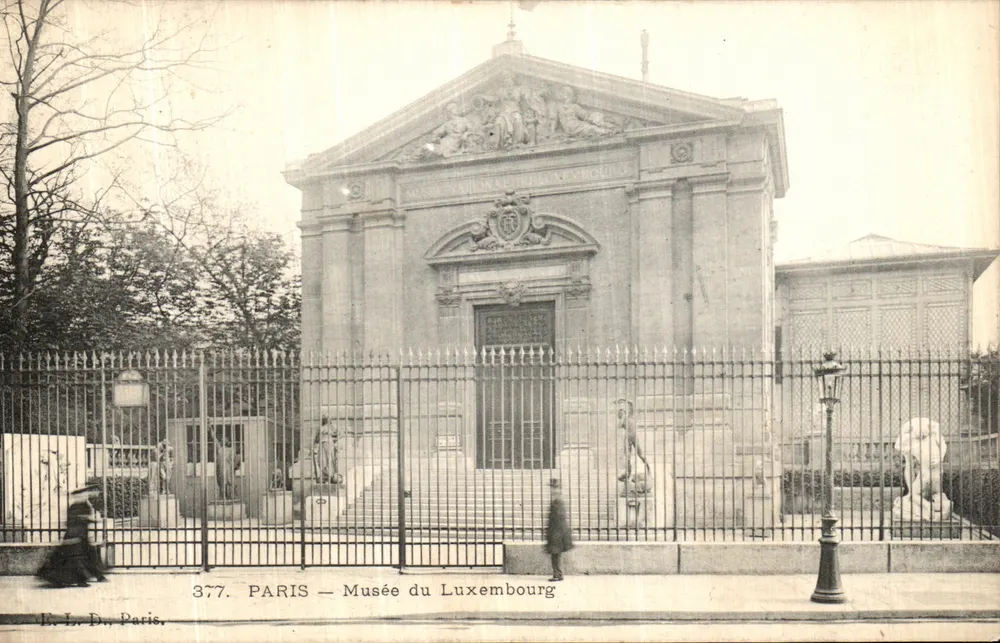 PARIS — Museu do Luxembourg — E.L. Paris, n° 377 - Frente