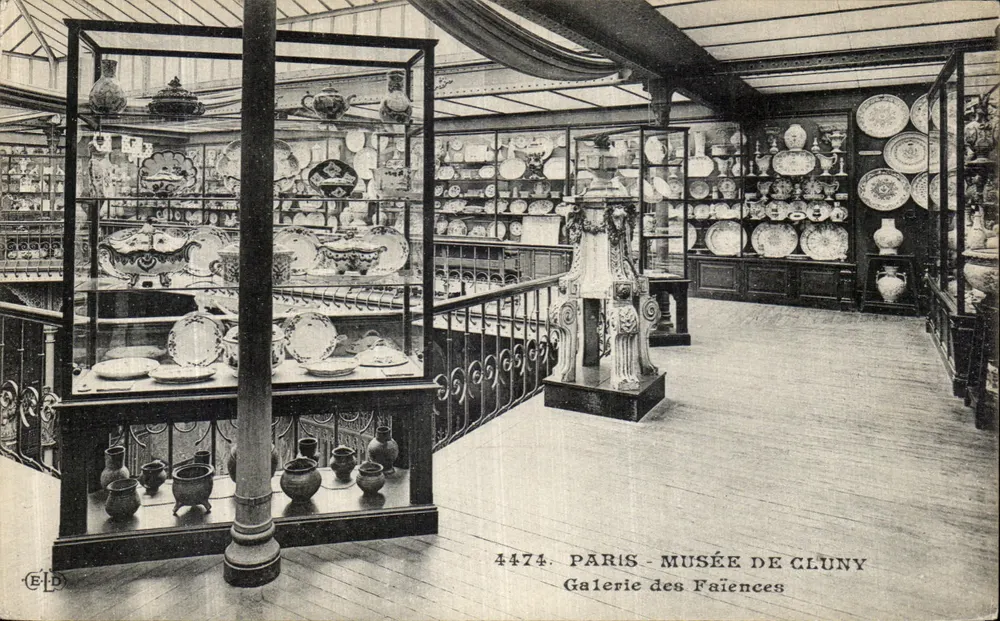 Paris - Musée de Cluny - Galerie des Faïences — Éditeur ELD, n° 4474 - Vorderseite