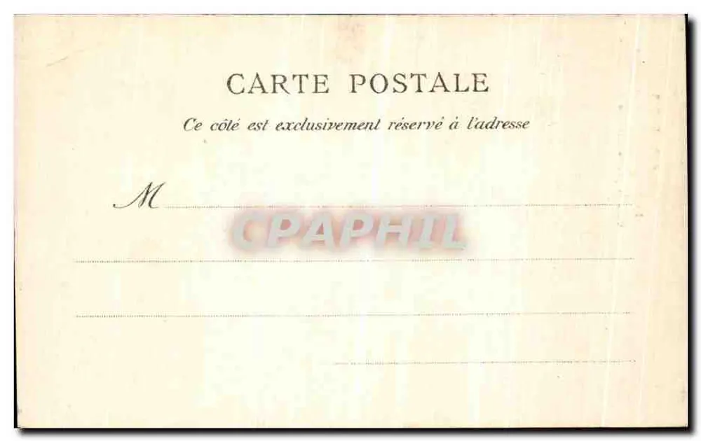 Statue der Freiheit — Paris — Verlag unbekannt, Nr. 408 - Rückseite