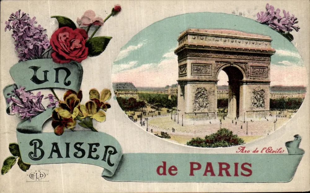 Arc de Triomphe — Paryż — Wydawca ELD - Awers