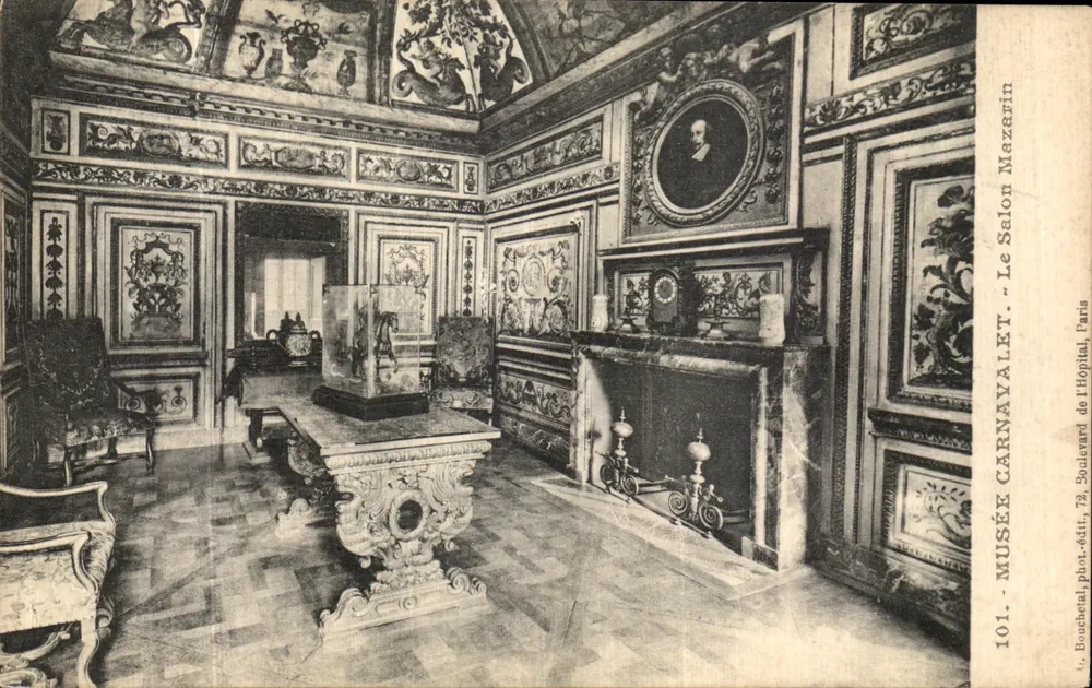 Sala Muzeum Carnavalet — Paryż — wydawca Bouchetel, n°101 - Awers