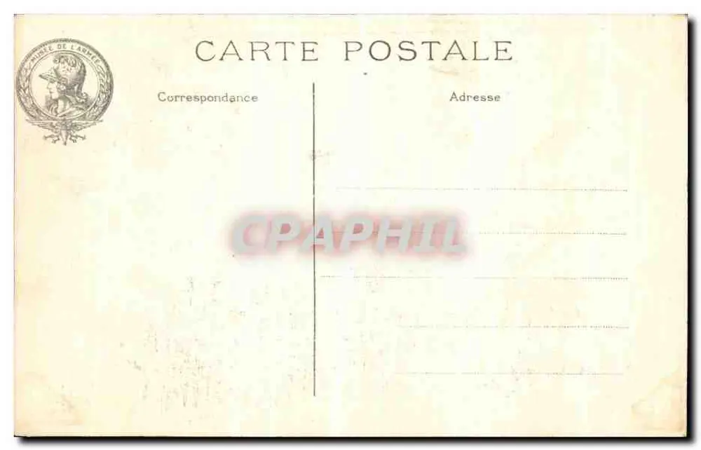 Trauerwagen des Kaisers Napoleon — Hôtel des Invalides — Verlag J. H. - Rückseite