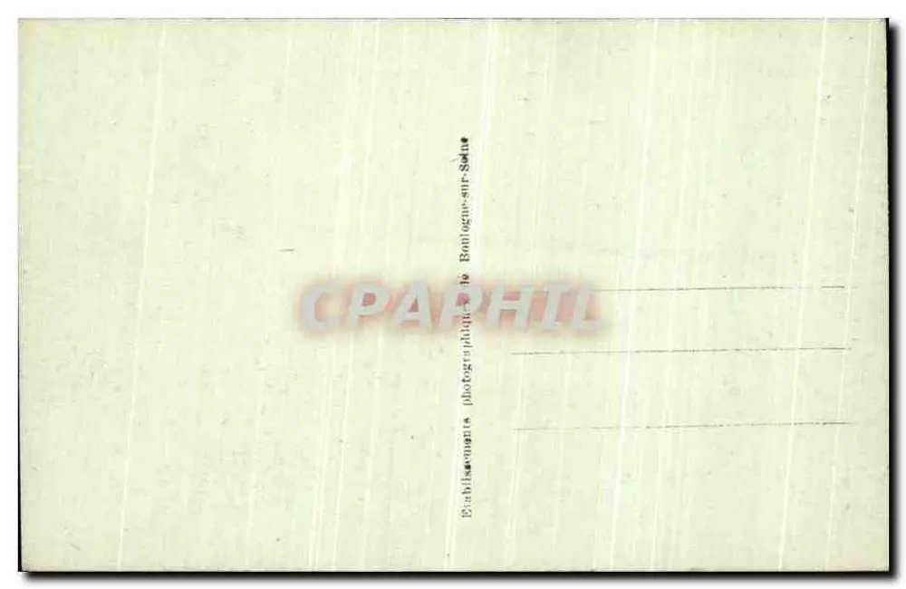 पेरिस — पैलेस बूर्बोन स्क्वायर — DIX पेरिस 5059 - पीछे