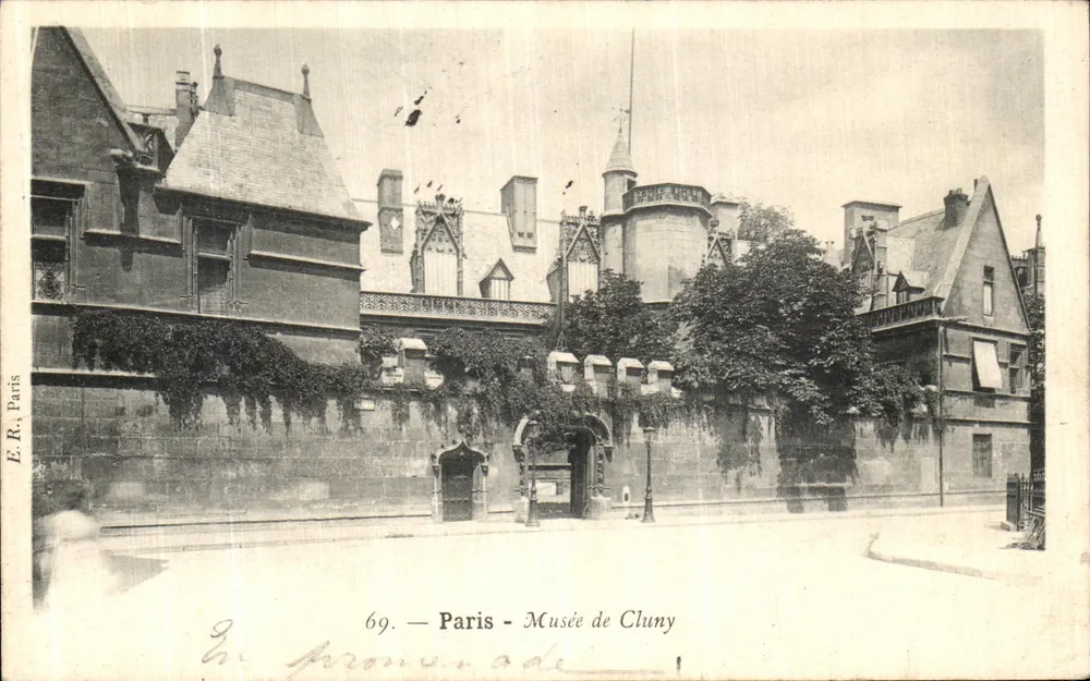 Paris — Museu de Cluny — E.R. Paris, n°69 - Frente