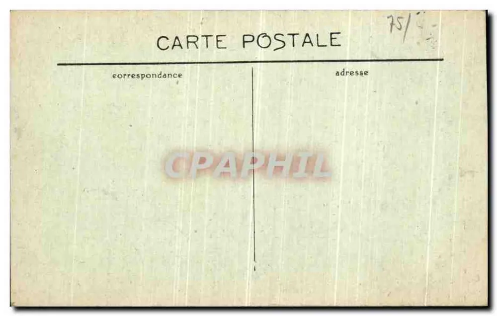 Paris — Der Sacré-Cœur und die Montmartre-Bergbahn — C. M. n°74 - Rückseite