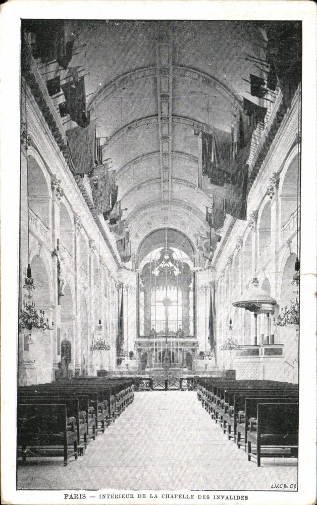 PARIS — INNENRAUM DER KAPITELKAPELLE DER INVALIDEN — LUCB.CS - Vorderseite